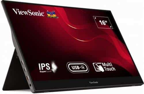 Viewsonic TD1655 15.6 Inch FHD Touch Screen Monitor