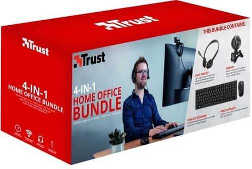 Trust TRS-HO41 4-In-1 Home Office Bundle