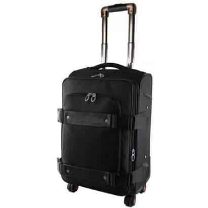 Macaroni Lettiga Business Professional Trolley Laptop and Lugguge Case-Black, Retail Box, 1 year ...