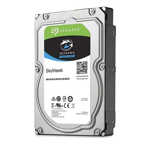 Seagate Skyhawk 10TB 3.5" SATA 64MB Cache, Operating Temp 70Degrees