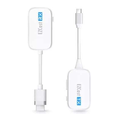 EZCast Pocket Wireless HDMI Transmitter and Receiver, Retail Box, 1 year Limited Warranty