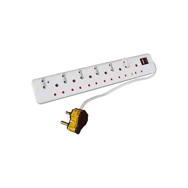 Ellies 12 Way High Surge Multiplug 0.5M