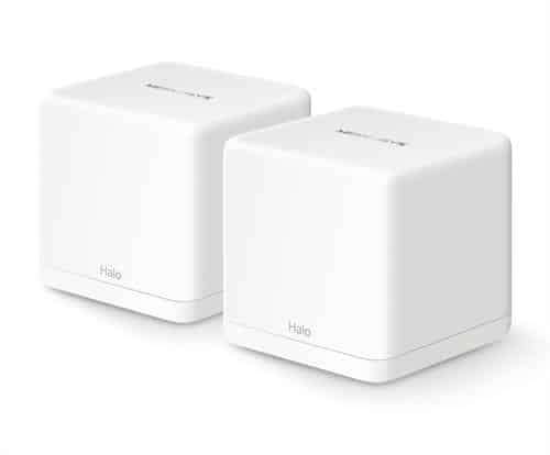 Mercusys Halo H60X AX1500 Whole Home Mesh WiFi 6 System (2 Pack), Retail Box , 1 year Limited War...