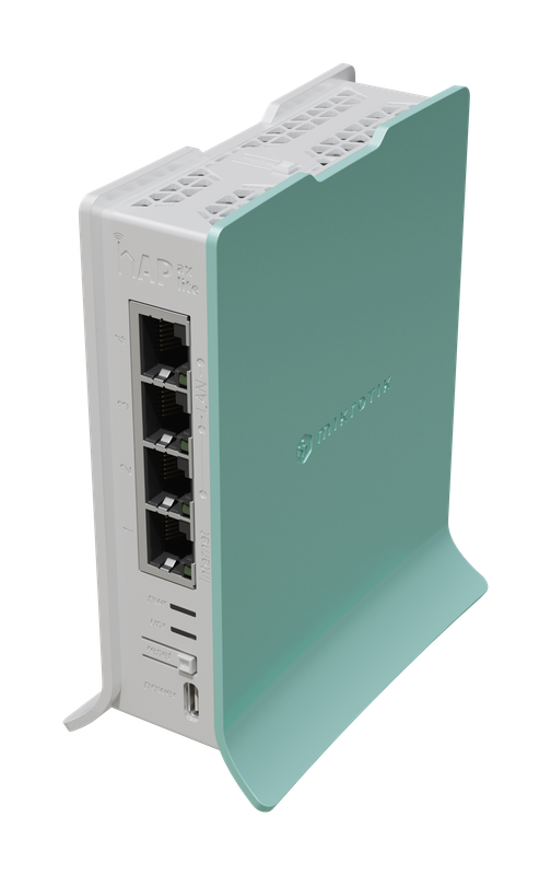 MikroTik hAP AX Lite with RouterOS L4 Licence, Wi-Fi 6, AX600
