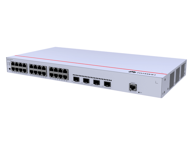 Huawei S310-24T4S Cloud Engine Switch, L2+ (static route), 24x10/100/1000BASE-T ports, 4*GE SFP p...