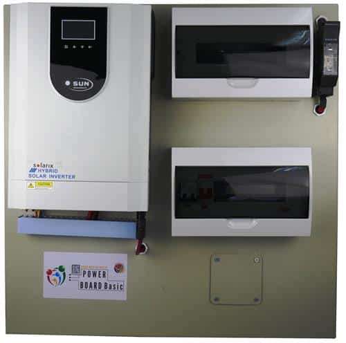 Solarix Sun 6.5KVA 48VDC 120A High Voltage Inverter And Semi Plug And Play Power Board Solution W...