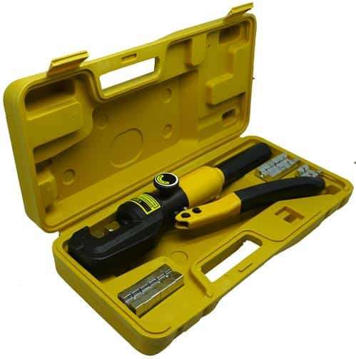 Solarix Hydraulic Crimping Tool, Lug and Wire, Non-slip Ergonomic Handle, High-Quality Steel, Inc...