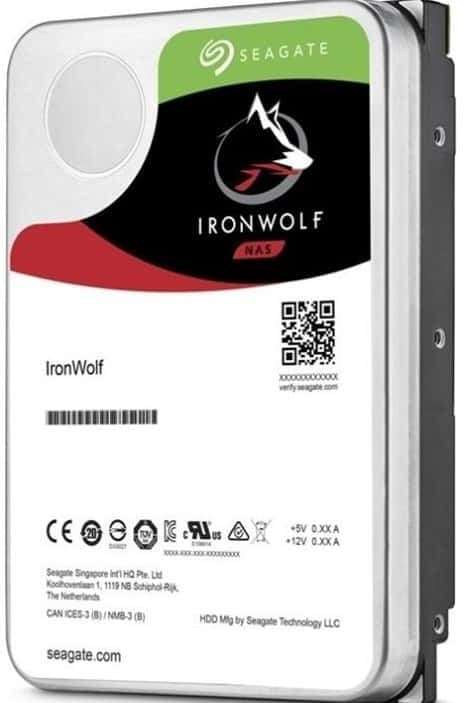 Seagate Ironwolf 8TB 3.5" Internal NAS Drives; SATA 6GB