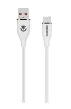 Volkano Flexi Series USB to Micro USB 1.5M 18W - White