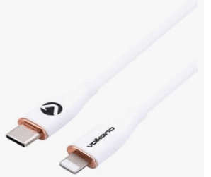 Volkano Flexi Series Type-C to MFI Lightning 2.5M 27W -White