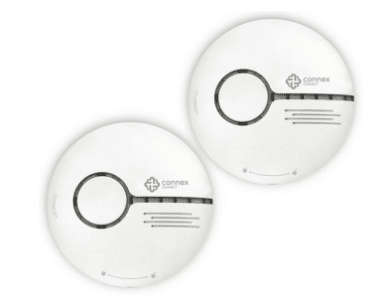 Smart WiFi Smoke Detector Alarm Twin Pack