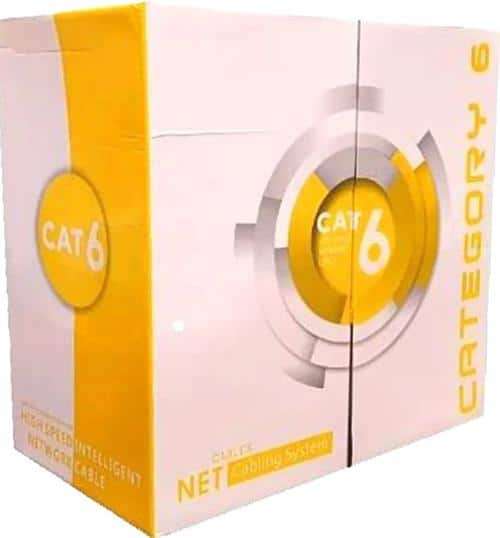 UniQue CAT6 UTP Copper Clad Aluminium, 305M, CCA cable, Retail Box, No Warranty