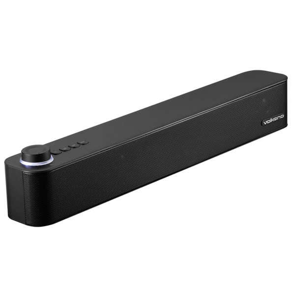 Volkano Sabre 2.0 Series 6W Portable Mini Soundbar - Black