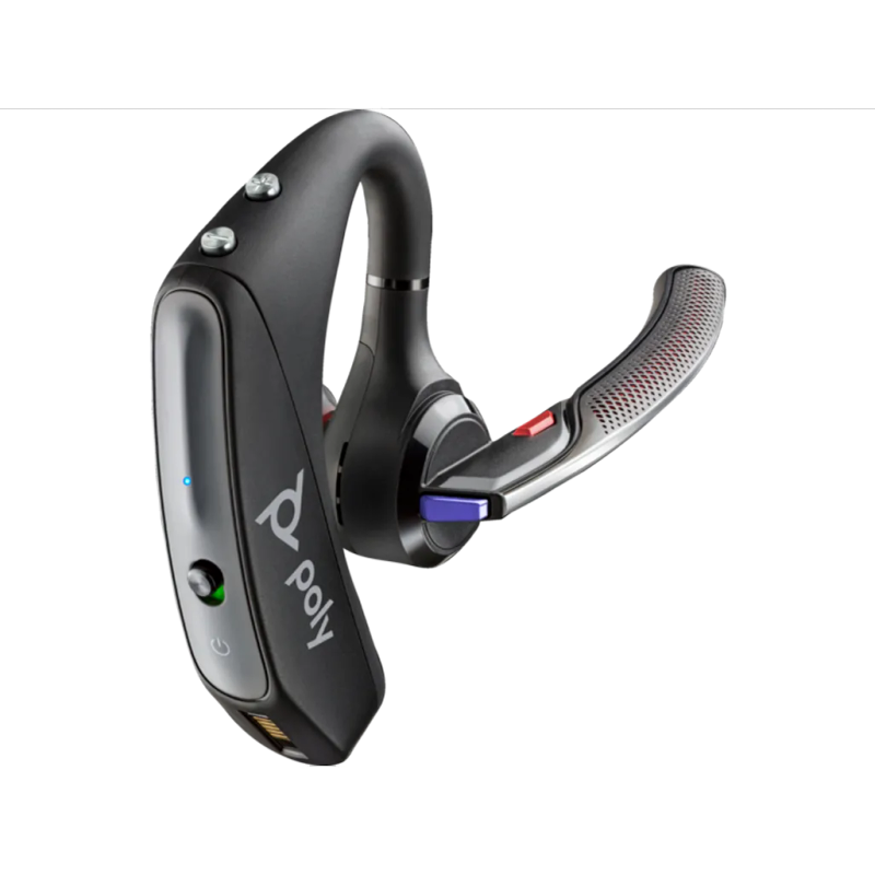Poly Voyager 5200-M Office USB-A To Micro USB Bluetooth Headset