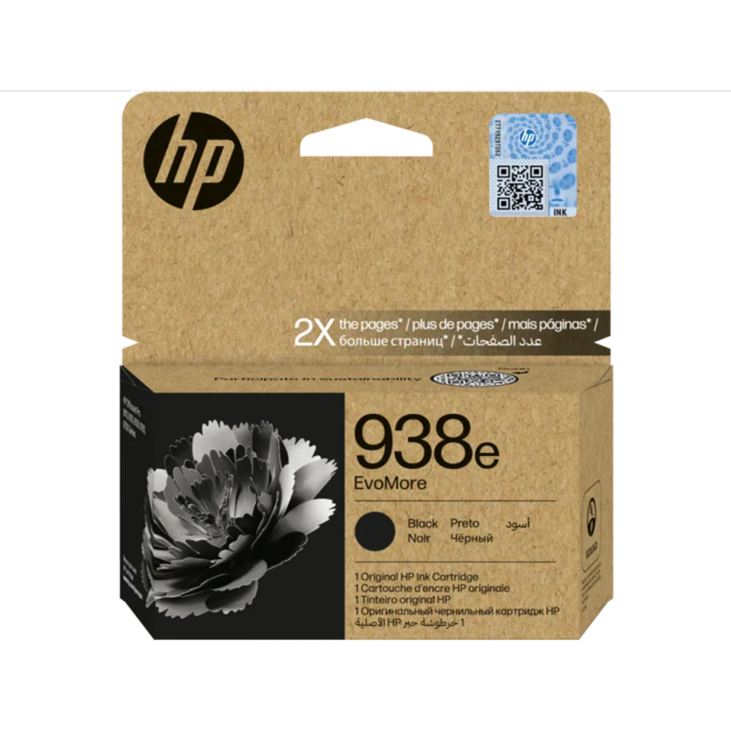HP 938E Evomore Black Original Ink Cartrigde