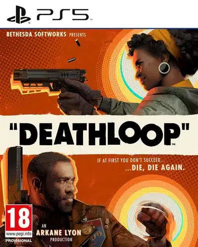 PlayStation 5 Game - Deathloop, Retail Box, No Warranty on Software