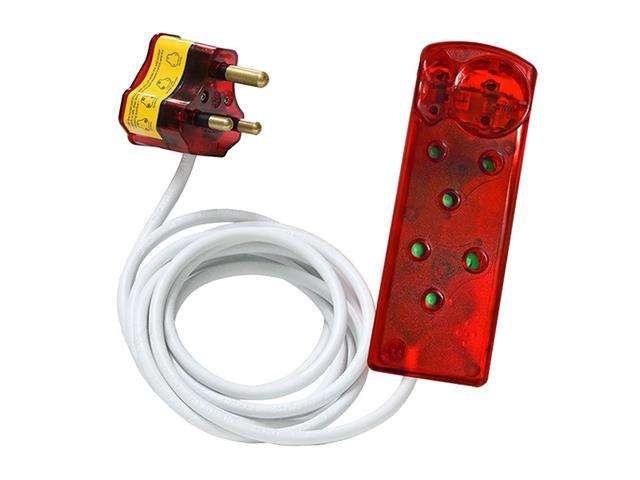 Ellies 4 Way High Surge Multiplug