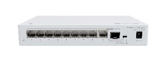 Huawei S110-8T2ST 8x10/100/1000BASE-T Ports 1xGE SFP Port 1x10/100/1000BASE-T Port with 7xAC Powe...