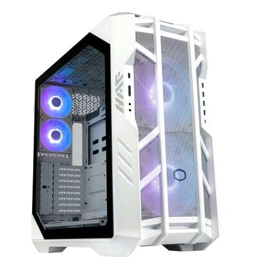 Cooler Master HAF 700 WHITE Clear Tempered Glass ARGB XL-ATX Full Tower Desktop Chassis