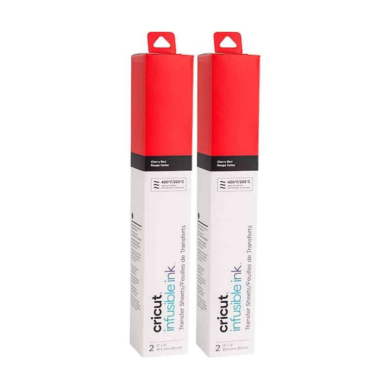 Cricut Infusible Ink Transfer Sheets 2-pack (Cherry Red)