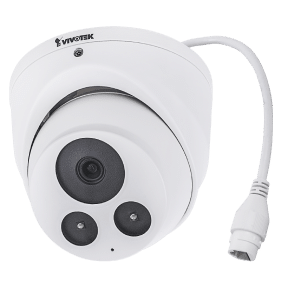 VIVOTEK Turret Dome; Mic; 5MP; WDR Pro
