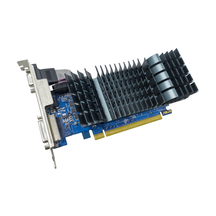 Asus nVidia GeForce GT 710; PCI Express 2.0; 2GB GDDR5; 1xHDMI; 1xD-Sub; 1xDVI;  300w; 17 x 6.9 x...