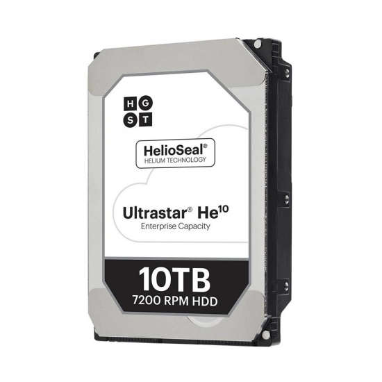 10TB HGST (WD) Ultrastar He10 7200RPM SATA 6Gbss 256MB Cache 3.5" HDD