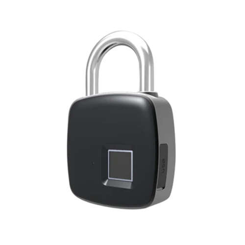 Fingerprint Padlock/ Bluetooth App Black