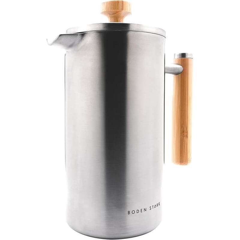 800ml SS Double Walled French press Stainless