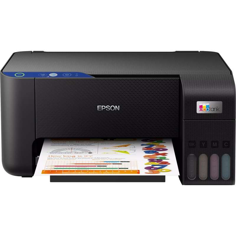 Epson EcoTank L3211 3-in-1 Colour A4 Inkjet Printer, Retail Box, 1 yea
