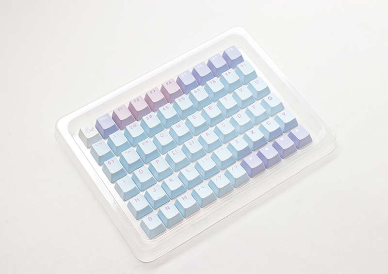 Ducky Keycap 132 Key Macaron - OEM Profile.