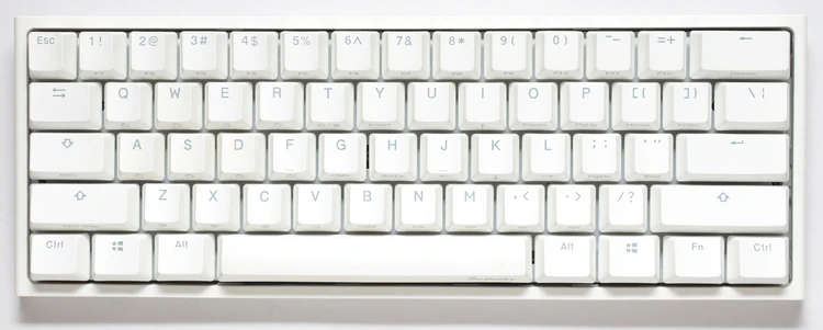 Ducky Keyboard One 2 Pro 60% -White- Cherry Silver.