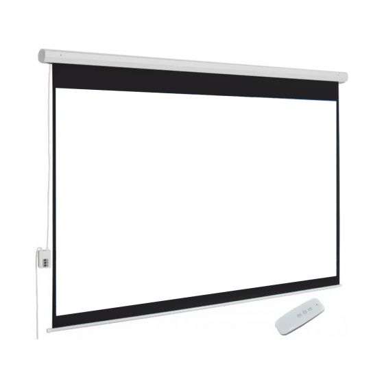 Esquire Electric Projector Screen 180 X 180 with RF Remote Control, ,7