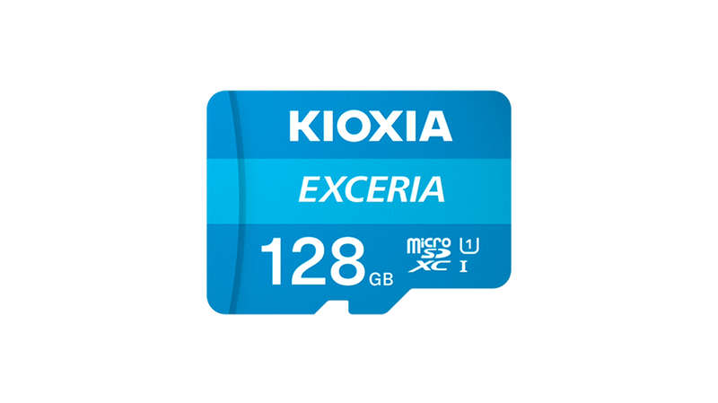 Kioxia 128GB Micro SDHC- UHS-1 Read100MBs CL10