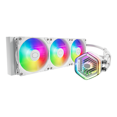 Cooler Master MasterLiquid 360 Atmos ARGB White