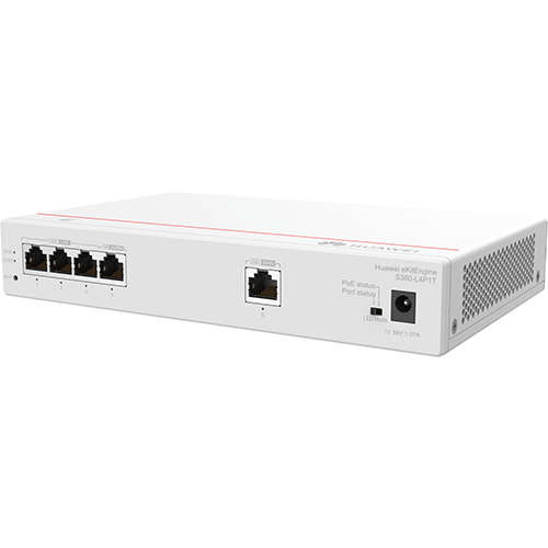 Huawei S380-L4P1T L3-Web-Managed, POE+, Router, (150 Users) - Networki