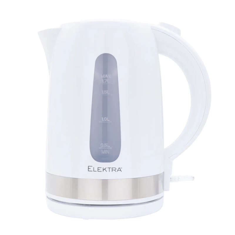 ELEKTRA - 1.7L PLASTIC KETTLE WHITE