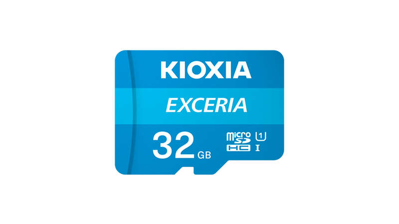 Kioxia 32GB Micro SDHC- UHS-1 Read 100MBs CL10