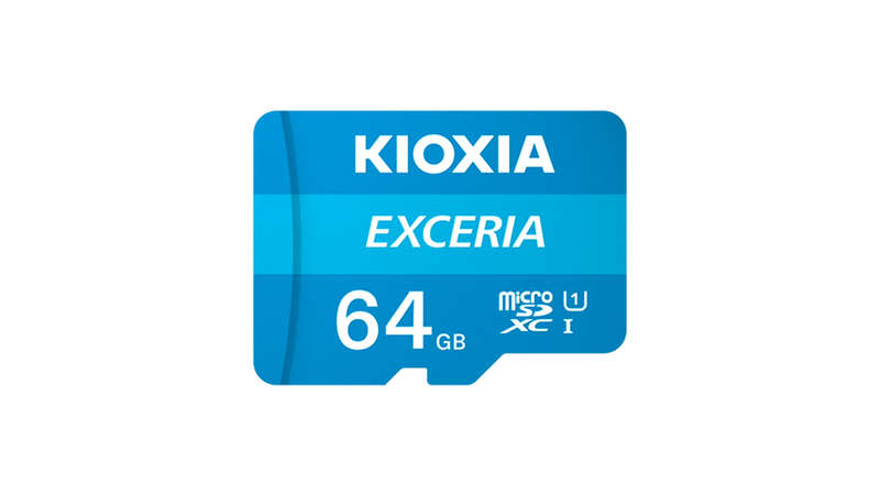 Kioxia 64GB Micro SDHC- UHS-1 Read 100MBs CL10