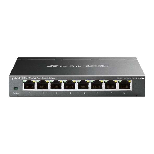 TP-Link TL-SG108E 8-Port Gigabit Easy Smart Switch
