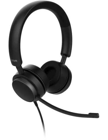 Snom A310D Binaural Over-Ear Headset, Passive Noise Cancellation, VoIP