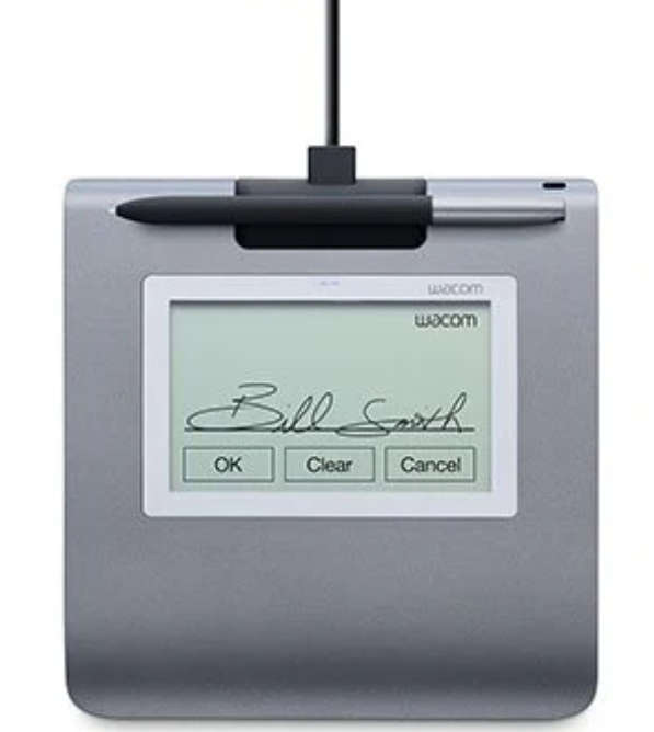 Wacom LCD Signature Pad Featuring a 4.5'' F-STN Mono Display