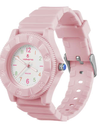 Volkano Mallow Series Kids Analogue Watch - Pink