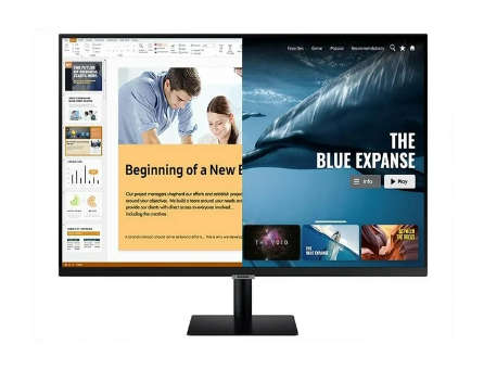 Samsung 32`` 16:9 | 3840x2160 Flat 4K Borderless VA 60Hz Video Communication  Game Home | IoT Hub