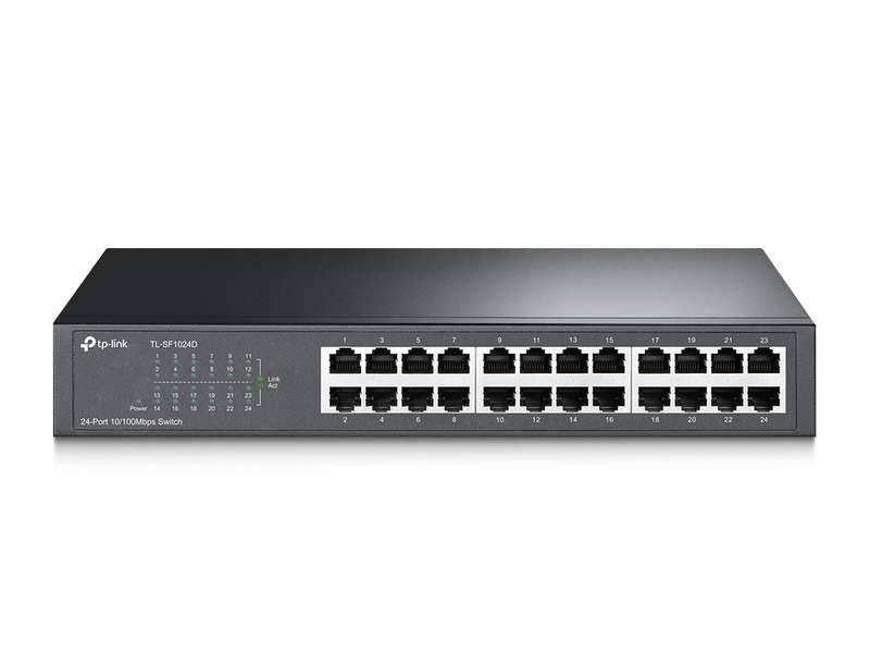 TP-Link 24-Port 10/100Mbps Desktop Switch, 1 year Limited Warranty