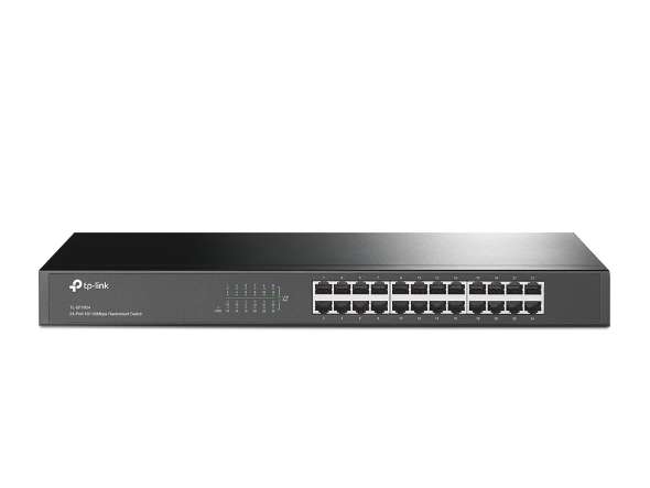 TP-Link 24-Port 10/100Mbps Desktop Switch, 1 year Limited Warranty