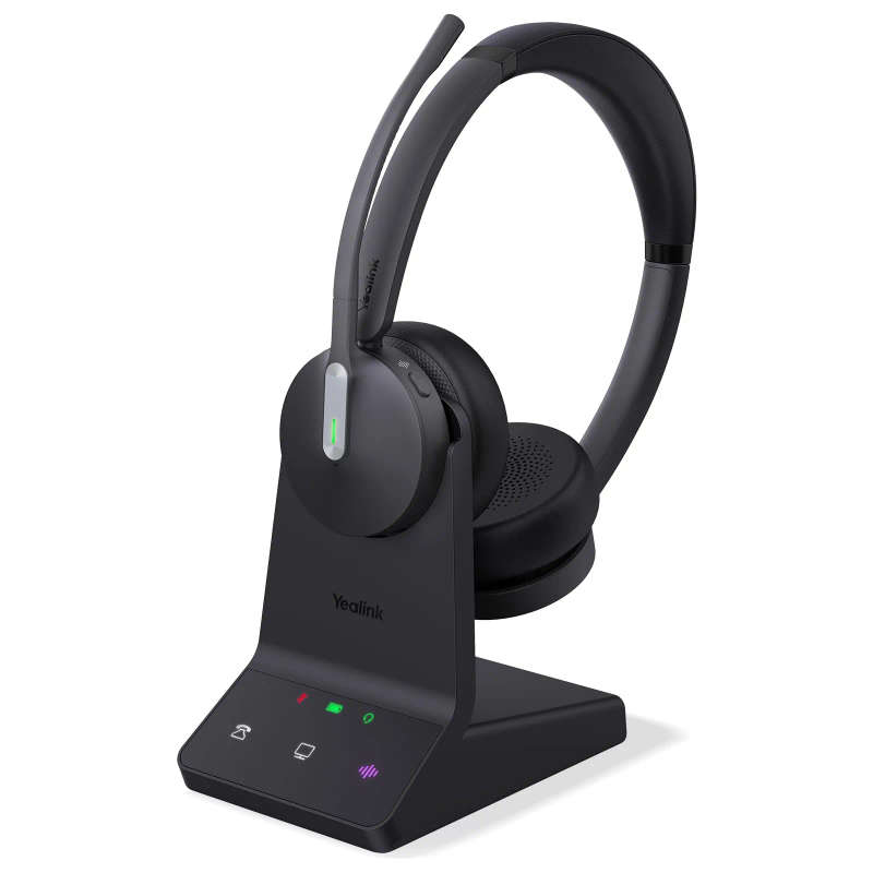 Yealink WH64 Mono DECT Hybrid Wireless Headset, MS Teams Certified
