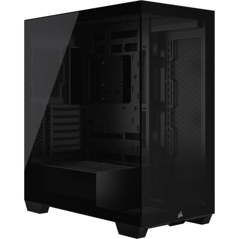 Corsair 3500X Tempered Glass Mid-Tower PC Case; Black