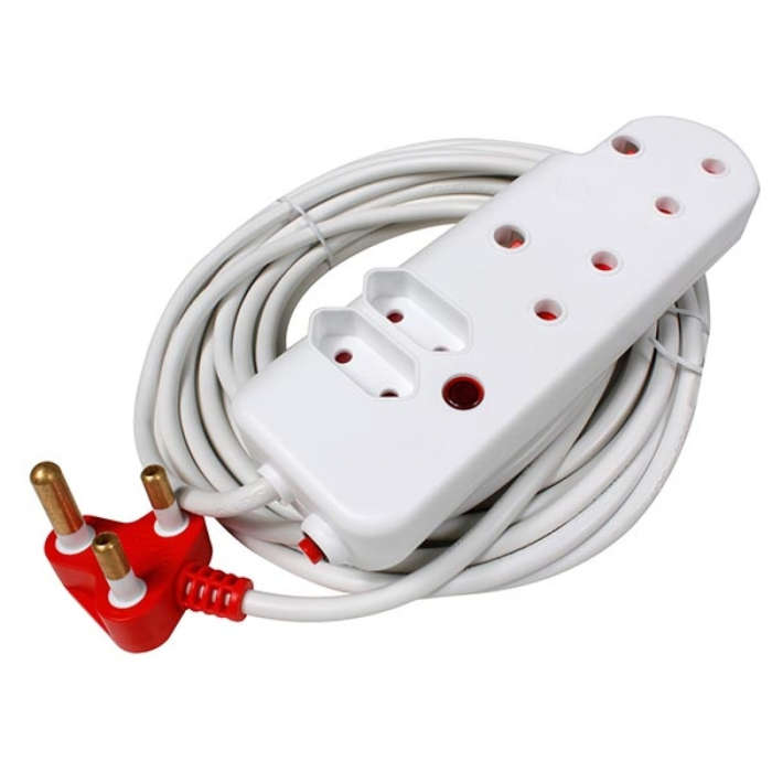 Ellies 4 Way Medium Surge Extension Lead -10M