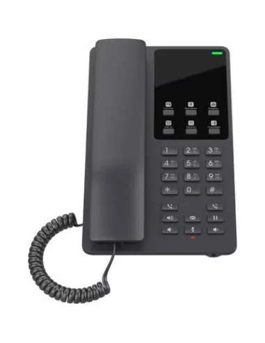 Grandstream 2 Line Compact Hotel Phone Black, Wi-Fi 5